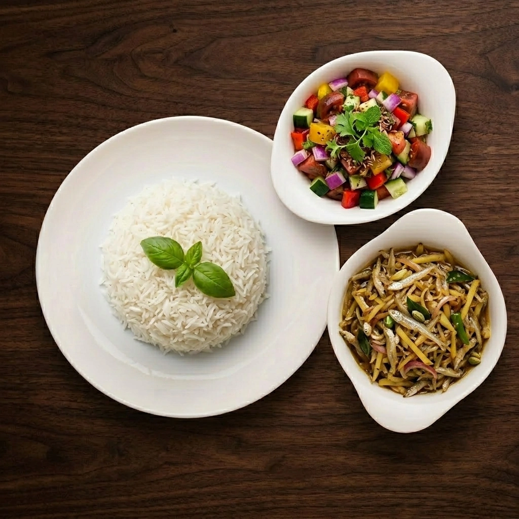 Kashki Fish White Rice